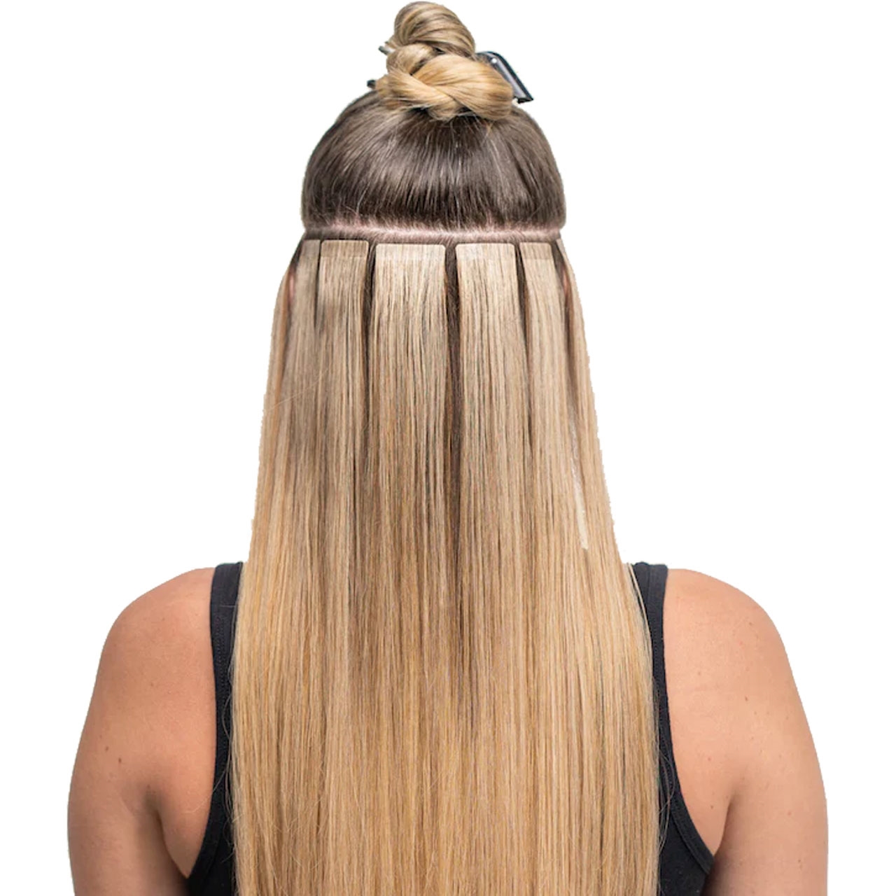 Tape in hair extensions long outlet island