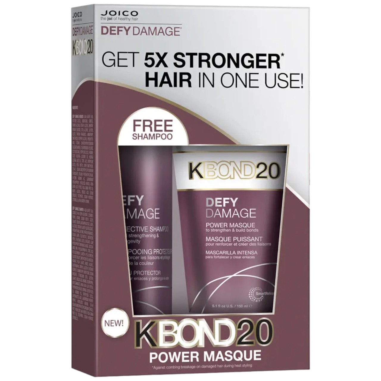 Joico Moisture store Recovery Shampoo, Conditioner & Defy Damage Masque New & Authent