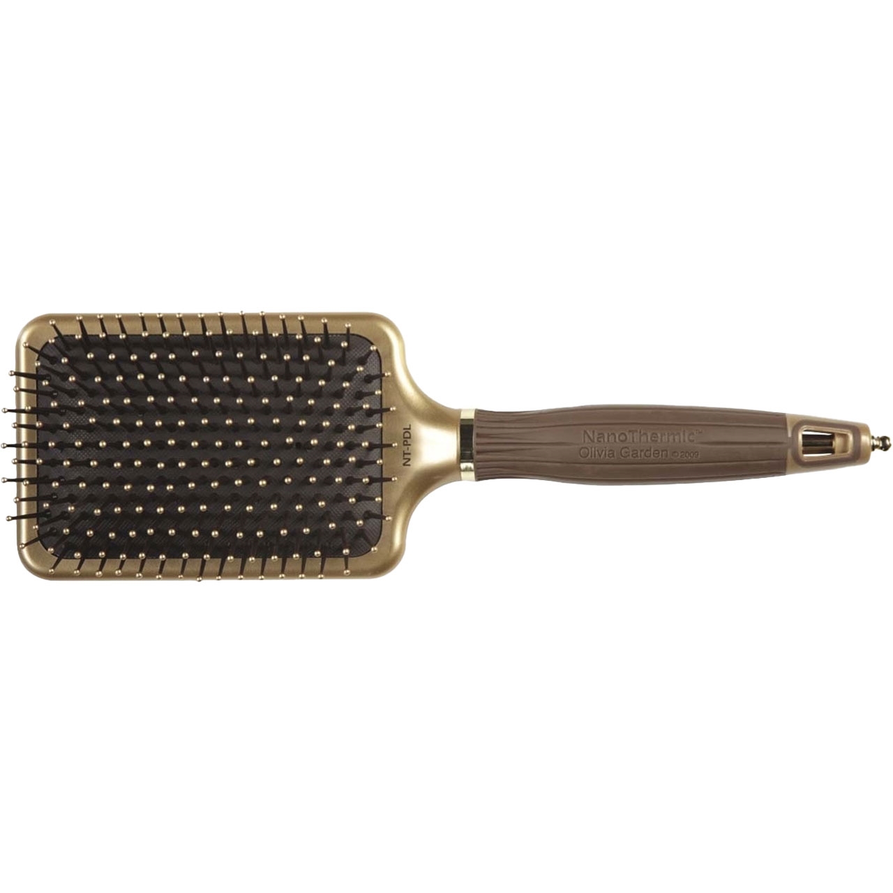 Nanothermic ceramic ion outlet brush