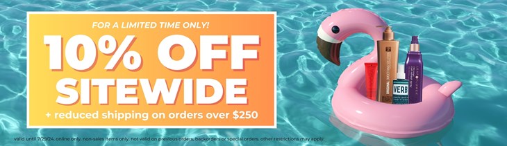 10% off Sitewide Flash Sale 7/24 - 7/29