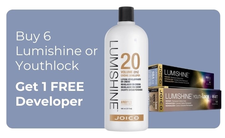 BRAND ND24 Joico Lumishine or Youthlock Buy 6 Get Developer