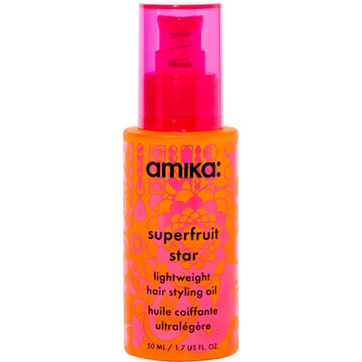 amika: superfruit star lightweight hair styling oil 1.7 Fl. Oz.