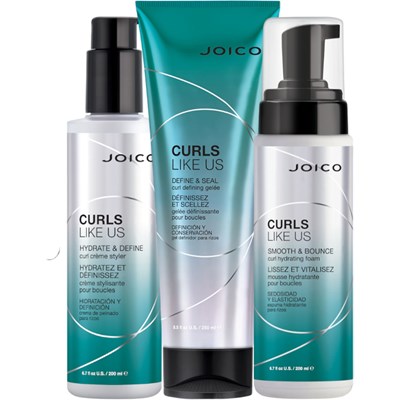 Joico Curls Like Us Styling Kit 3 pc.