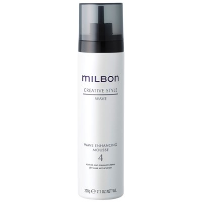 Milbon Wave Enhancing Mousse 4 7.1 Fl. Oz.