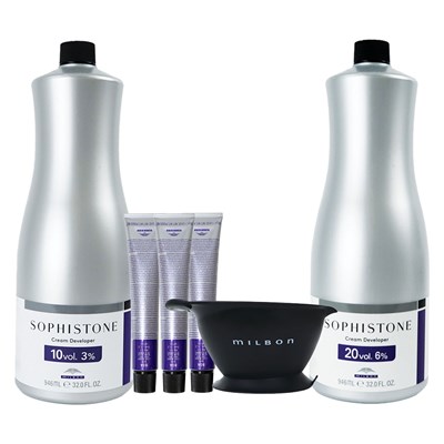 Milbon SOPHISTONE Permanent Small Kit 31 pc.