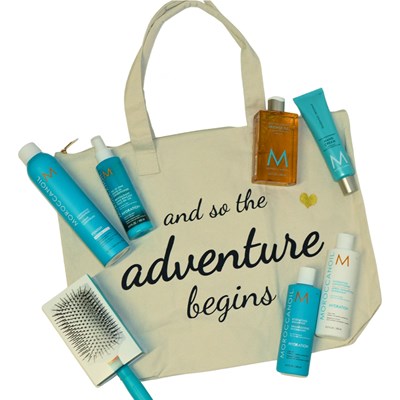 MOROCCANOIL ADVENTURE BRIDAL BAG KIT 8 pc.